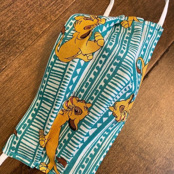 Set of 2 Kids Handmade in USA Cotton Face Mask - Picture 2 of 13